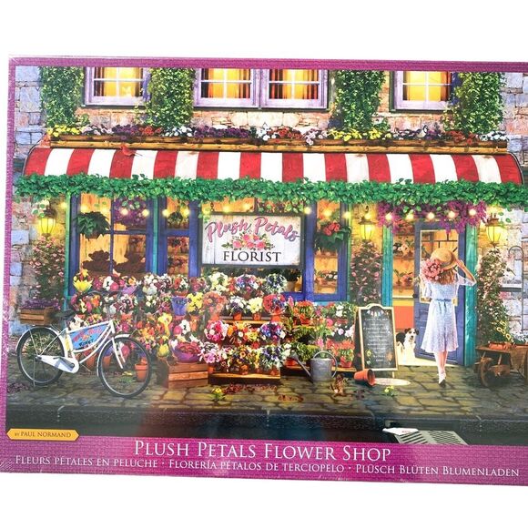 Eurographics Plush Petals Florist Summer Puzzle 1000 Pieces USA Made - Picture 2 of 3